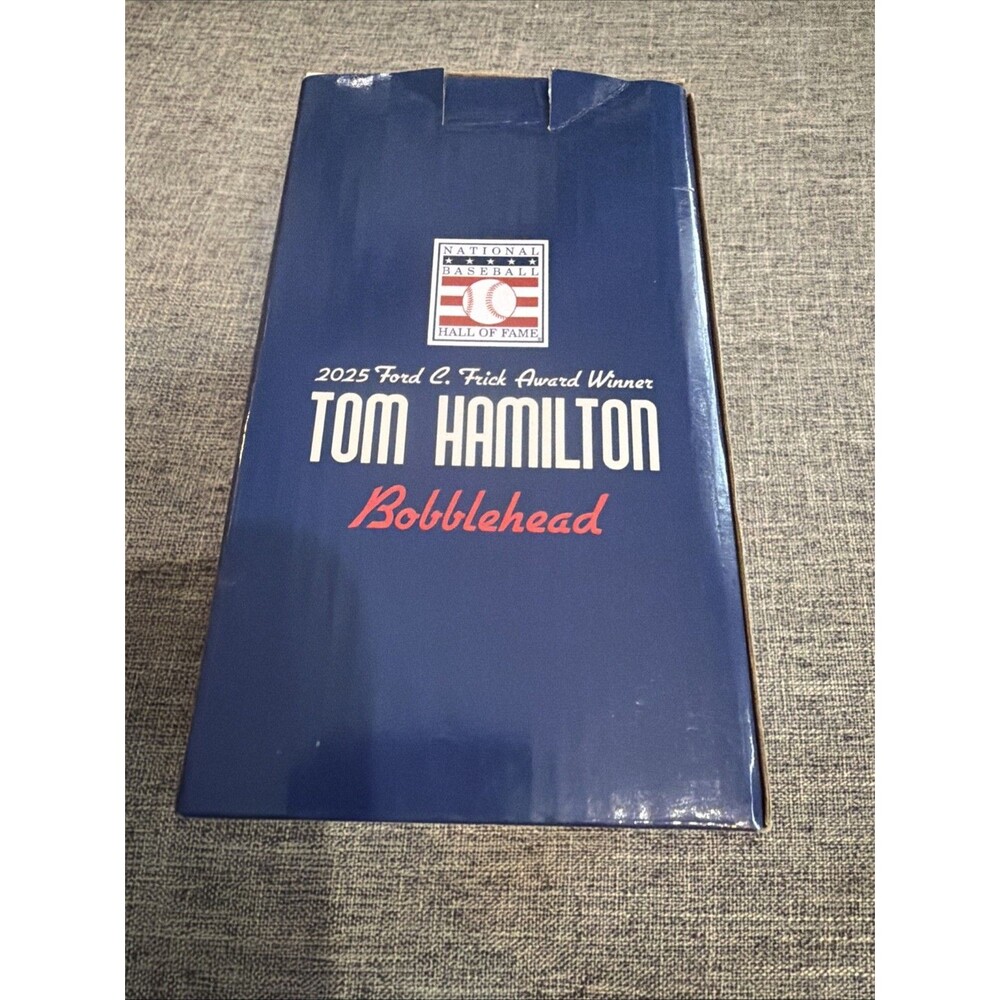 Tom Hamilton HOF Bobblehead Cleveland Guardians NEW - Picture 2 of 6